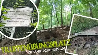Der verlassene PANZER auf dem Truppen&uuml;bungsplatz #lostplace #tank #explore 
