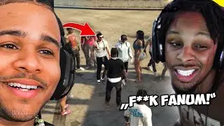 Toosii Disses FANUM on M40 TURF! | District 10 GTA RP
