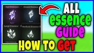 ALL ESSENCES in THE FORGE - how to GET FULL GUIDE Roblox