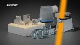 Pneumatic combination HM-RJ45 modular connector installation guide