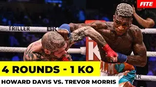 Howard Davis vs. Trevor Morris | 4 ROUNDS - 1 KO | Get ready for BKFC 56 #bareknuckleboxing