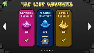 [SPIKE GAUNTLET] POWERFUL 100% (2 COINS) // Geometry Dash 2.11