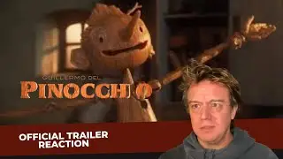 Guillermo del Toro's Pinocchio (OFFICAL TRAILER) The POPCORN JUNKIES REACTION