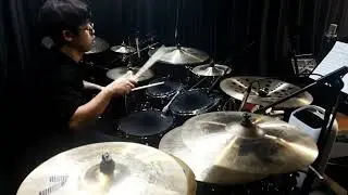 Fast Rock Drum Beat - Fast Rock Groove - K Rock & J Rock Style - Drum Loop - Drum Recording - BPM175