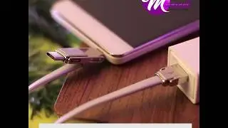 Fashionable 3-in-1 MicroUSB / Lightning / Type-C ports Super Cable