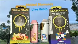Muha Meds 1G Melted Diamond & Live Resin Dispo Review