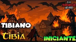 Tibia -  Monk NOVATO /JADEBRA - 100 ao 200 DIA 22 #tibia  #monk #tibiaonline