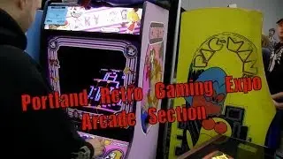Portland Retro Gaming Expo-Arcade Section Walkthrough