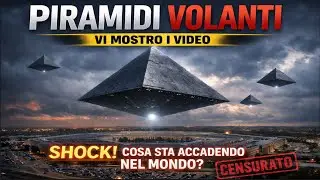 ⚠️❌🚨PIRAMIDI VOLANTI: PERCH&Eacute; NESSUNO NE PARLA? #mistero #2026 #alien
