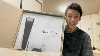 PS5開封 Got a PS5 and Literally Just Unboxing
