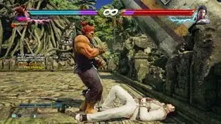 Wall bounce balcony break combo Akuma - Tekken 7