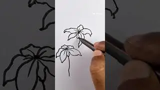 New flower 🌼 drawing for beginners #arttutorialforbeginners #shorts #shortvideo #youtubeshorts