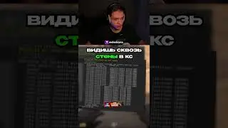 Видишь сквозь стены в кс! #counterstrike2 #cs2 #cs #cheats #читы #кс #malenkiyice