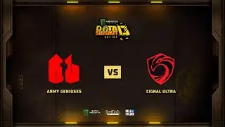 Army Geniuses vs Cignal Ultra, Monster Energy DOTA Summit 13 Online: SEA, bo2, game 1 [Lex & 4ce]