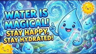 Why Water is Magical – A Cute Hydration Story!😲#amazingfacts #science #didyouknow #curiosity #water