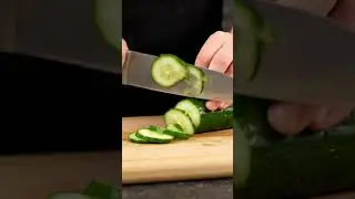Slicing the Crispiest Cucumber Ever 🥒🔪 | Close-Up Crunch & Knife Sounds ASMR (No Talking) #asmr