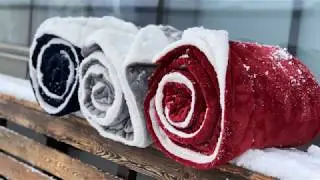 Snuz Sherpa Throws and Blankets in The Snow