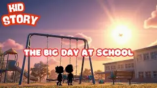 The Big Day at School | Kids Story | Cartoon Education
