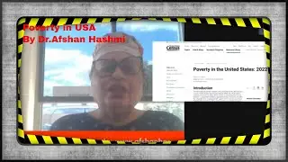 Lets talk about poverty in usa-By Dr.Afshan Hashmi