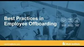 Best Practices in Employee Offboarding webinar