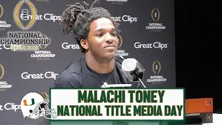Malachi Toney on Facing #1 Indiana | National Championship Media Day
