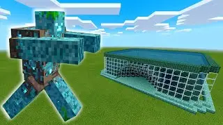 MCPE: How To Make a Mutant Drowned Tank