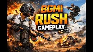 BGMI Rush Mode Madness | Non-Stop Action!