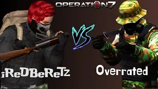 OPERATION7 | iReDBeReTz vs Overrated | CLAN WAR | xMackia