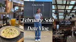 Solo Date Episode 2|| Shopping ~ Lunch Date ~ Content Day 🤍