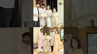 Chiranjeevi Venkatesh Nagarjuna Family Diwali celebrations