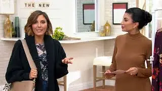 Susan Graver Liquid Knit A-Line Long-Sleeve Mock-Neck Dress on QVC