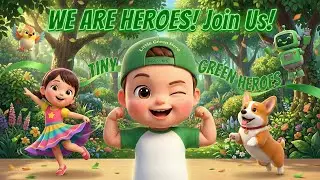 The Tiny Green Heroes Save The Planet | Earth Day Kids Song | Chuns Chuns