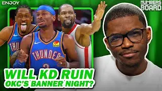 Kevin Durant, Rockets size up Thunder as 'the team to beat' | Numbers on the Board | NBA on NBC