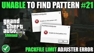 How to fix unable to find pattern #21 & Pattern #15 in GTA 5 | error solved | fix GTA 5 Error