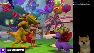 Spyro: Enter The Dragonfly followed by Fall Guys & Rocket League