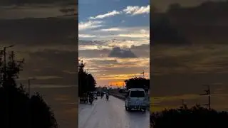surprise for karachiites at the end karachi sunset, native jetty bridge clifton mai kolachi #shorts