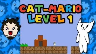 Cat Mario Level 1 | The Trolliest Mario Game -  Twitch Stream Highlights