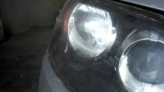 Reconditionare faruri Nissan Almera - stare initiala.avi