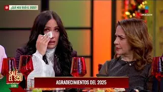 Joanna rompe en LLANTO ¡Conductores de Sale el Sol dedican palabras de agradecimiento en Fin de Año!