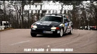 Ceregra/Nowotka - Honda Civic - AVIA UNIMOT 63. Rajd Barbórka 2025