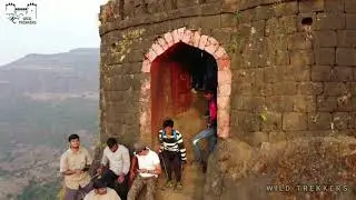 Harihar Fort I 90 Degree Steps I Drone Shots I Forts Of Maharashtra