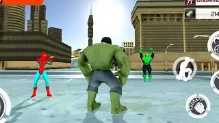 Incredible Monster City Flying Spider Battle | Monster Crime City - Best Android GamePlay HD