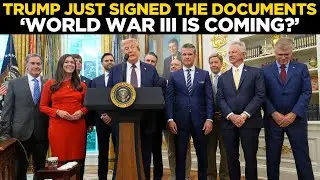 TRUMP WW3 WARNING LIVE | President Trump Issues Dire Warning On Global Conflict | US News Live