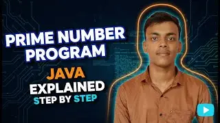 Prime Number Check in Java | if-else, for loop & Boolean Variable | KraX Labs