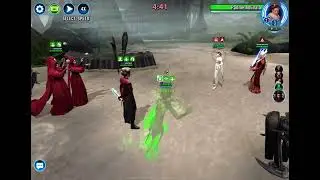 SWGOH, Grand Arena: Nightsister (Morgan Elsbeth Omicron) vs Galactic Republic 
