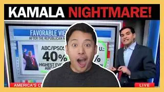 Both MSNBC and CNN Reveal NIGHTMARE Poll Numbers for Kamala Harris! | StateOfDaniel