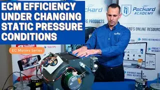 ECM Efficiency Under Changing Static Pressure Conditions
