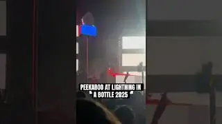 PEEKABOO AT LIGHTNING IN A BOTTLE #djhuntsofficial #lightninginabottle #libfest #musicfestival