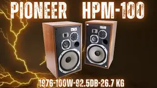 Enceinte Pioneer HPM-100 🇯🇵🔥 #hifi  #musique  #pioneer
