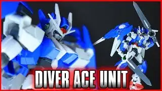 1/144 HGBC Ace Diver Review - GUNDAM BUILD DIVERS - ガンダムダブルオーダイバー